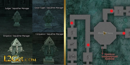 4 Sepulcher Managers