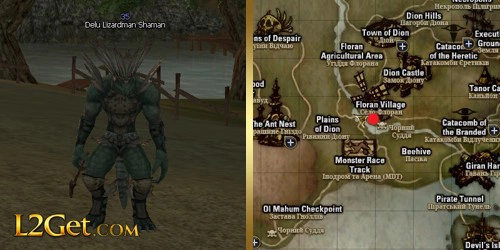 Delu Lizardman Shaman