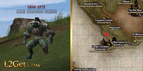 Langk Lizardman Warrior